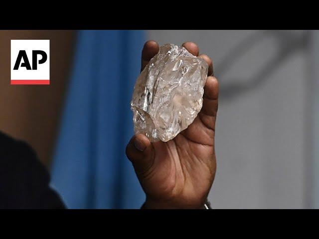 Biggest diamond in over century found in Botswana, a whopping 2,492 carats