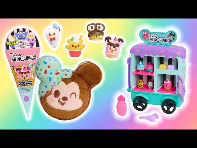 OPENING LOTS OF DISNEY MUNCHLINGS! Scented Food Plushies and Figures!