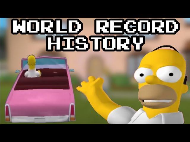 The History of The Simpsons Hit & Run World Records