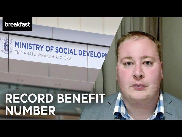 Kiwis on benefits reach levels not seen since Global Financial Crisis | TVNZ Breakfast