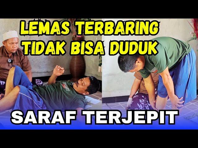 CARA AMPUH MENGATASI SAKIT PINGGANG DAN SUSAH RUKUK AKIBAT SARAF TERJEPIT