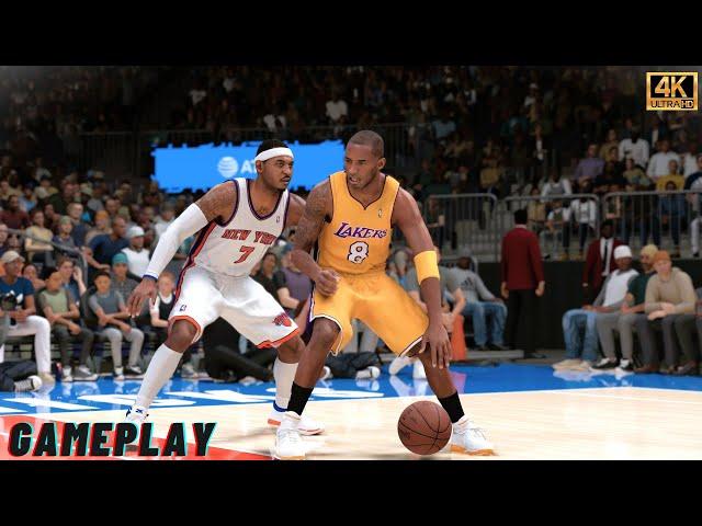 NBA 2K25 | Prime Carmelo Anthony Vs Young Kobe Bryant | PS5 4K Ultra HD Gameplay