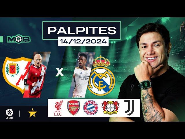 PALPITES DE FUTEBOL PARA O DIA 14 12 2024 + BILHETE PRONTO (SABADOU NO MUNDO BET)