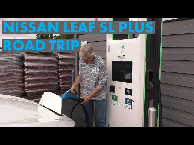 Nissan Leaf SL Plus First Road Trip