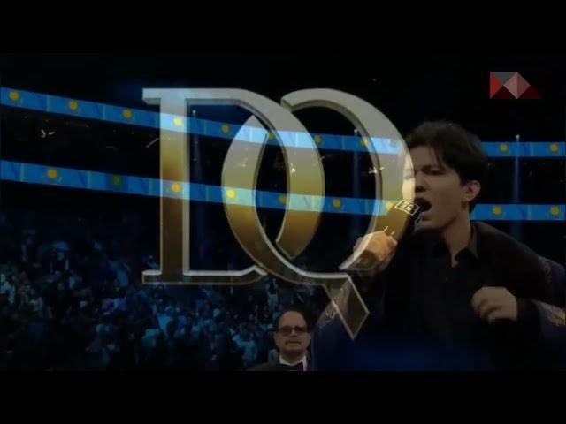 Dimash sings the Kazakh anthem in Las Vegas [Multi subs]