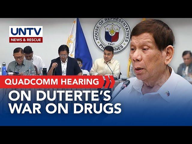 PART 2: House QuadComm hearing on Duterte drug war, EJKs and other issues | November 13, 2024