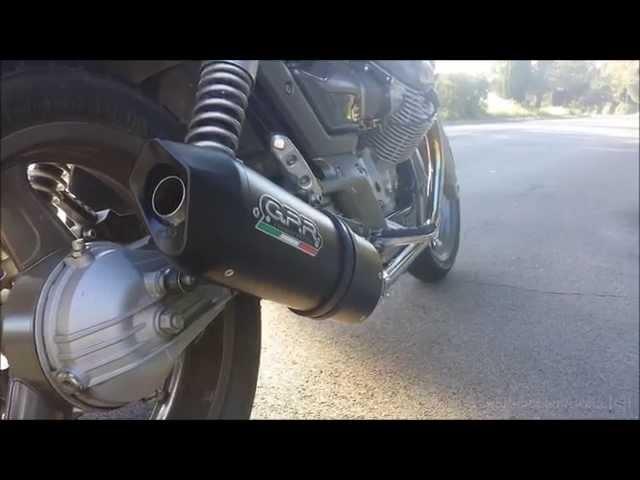 Moto Guzzi Breva 750 | G.P.R. Furore Nero Exhausts