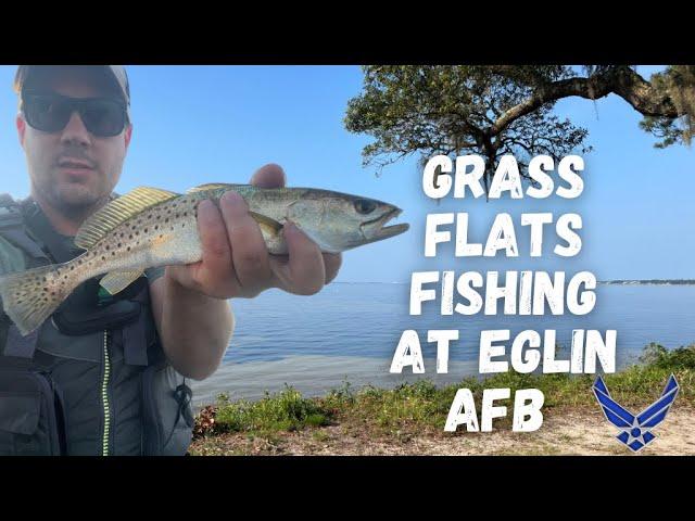 Inshore Fishing the Grass Flats at Eglin AFB, Florida