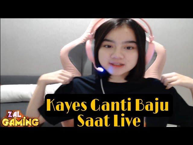 ONIC KAYES GANTI BAJU SAAT LIVE‼️