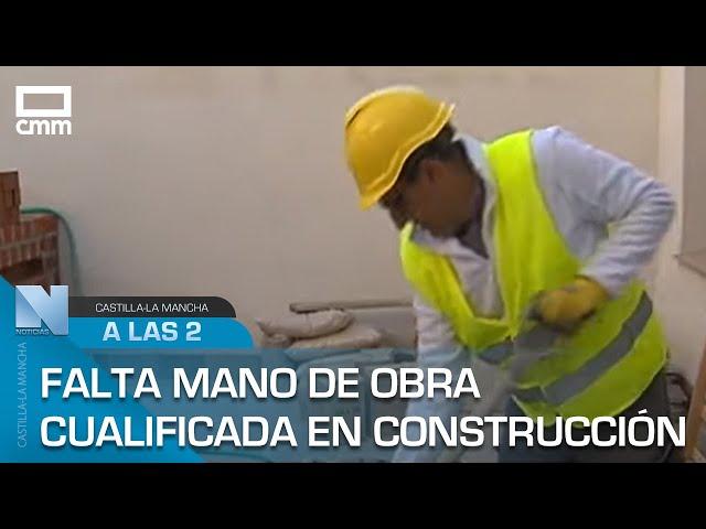 Falta mano de obra cualificada en la construcción
