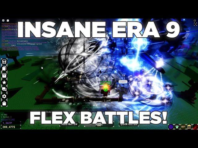 INSANE ERA 9 FLEX BATTLES! | Sol's RNG