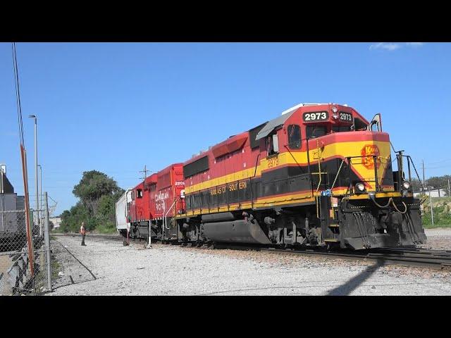 KCS 2973 Meets IAIS 705, Davenport, IA June 9th, 2024