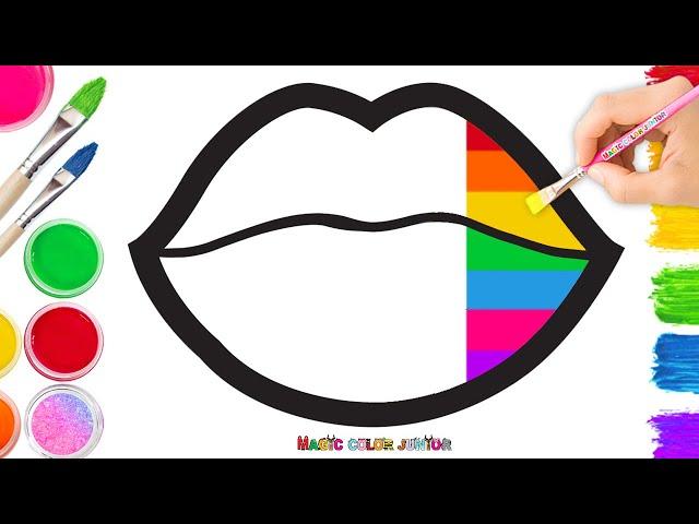 How to Draw Lips Perfectly | Easy Drawing | Step By Step