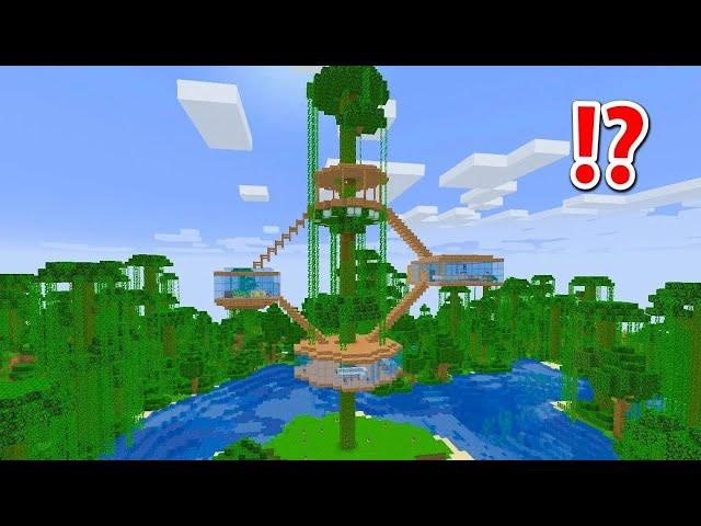 Wie Man Ein Jungle Baumhaus Baut in Minecraft