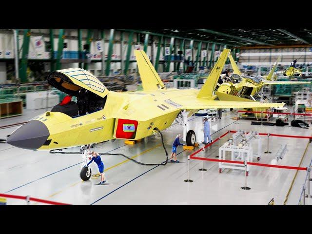 F-35 Production line [Manufacturing process] 2024 Building Most Advanced USA Fighter JET️