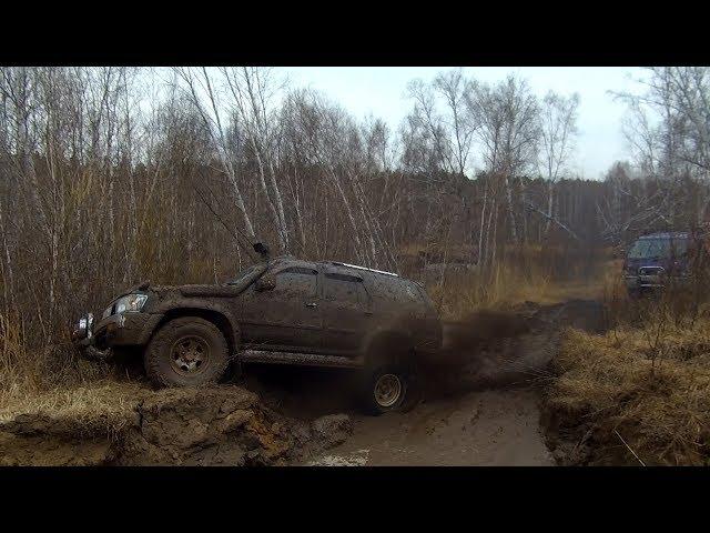 Жесткий гряземес! ГАЗ-69, Delica, УАЗ Патриот, Toyota Surf, Toyota HiAce, Pajero. OffRoad