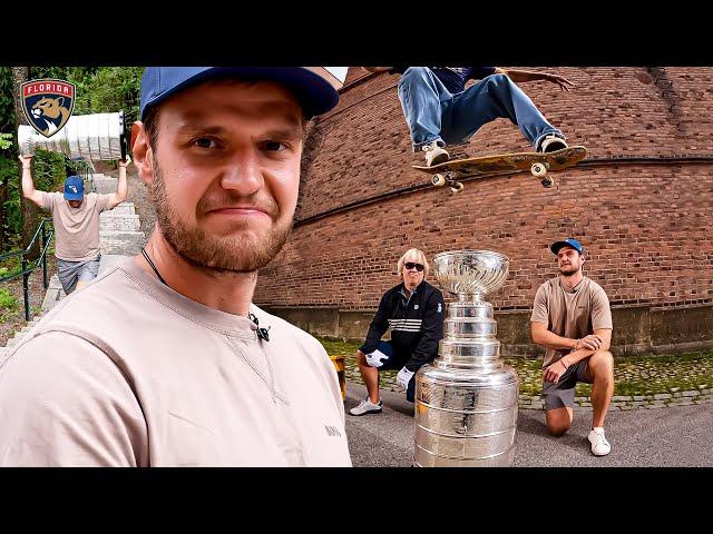 Aleksander Barkov's Day with the Cup 