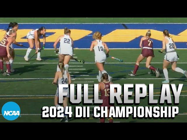 Saint Anselm vs. Kutztown: 2024 DII field hockey championship | FULL REPLAY