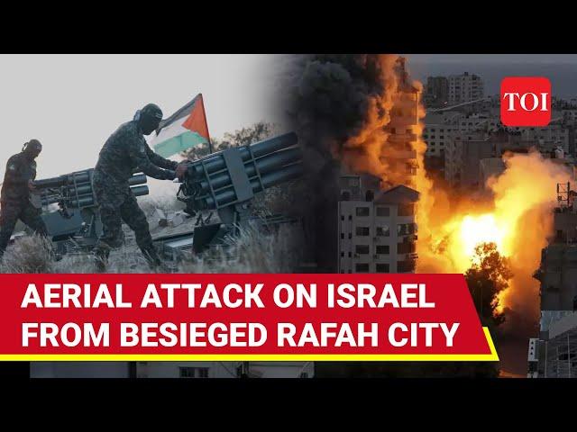 Hamas Launches Aerial Assault On Southern Israel Despite IDF Presence In Gaza's Rafah | Watch