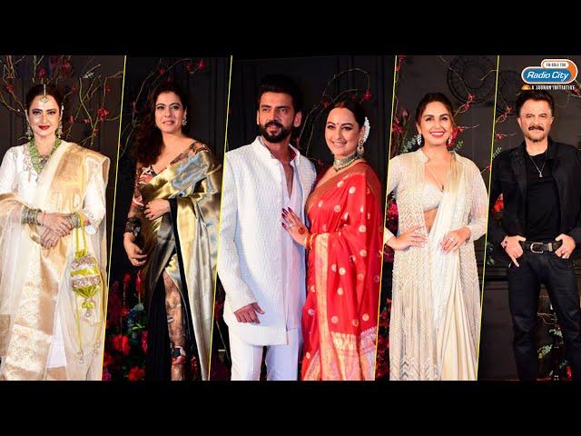 Sonakshi Sinha and Zaheer Iqbal Wedding Reception | Trending