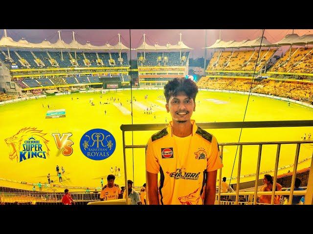 Csk vs RR | IPL 2023 | Chepauk Stadium | Tamil Vlog