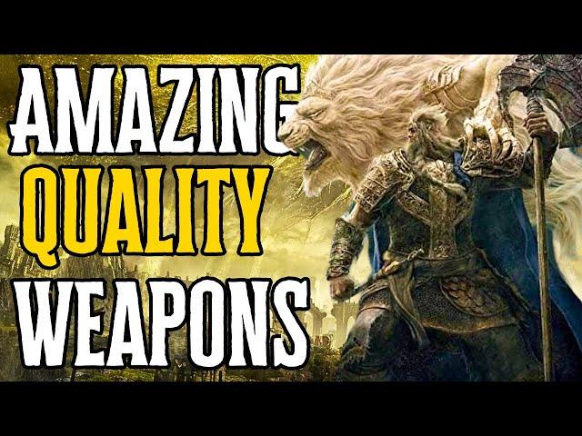 Top 10 Absolute BEST Quality Weapons RANKED in Elden Ring (1.10)