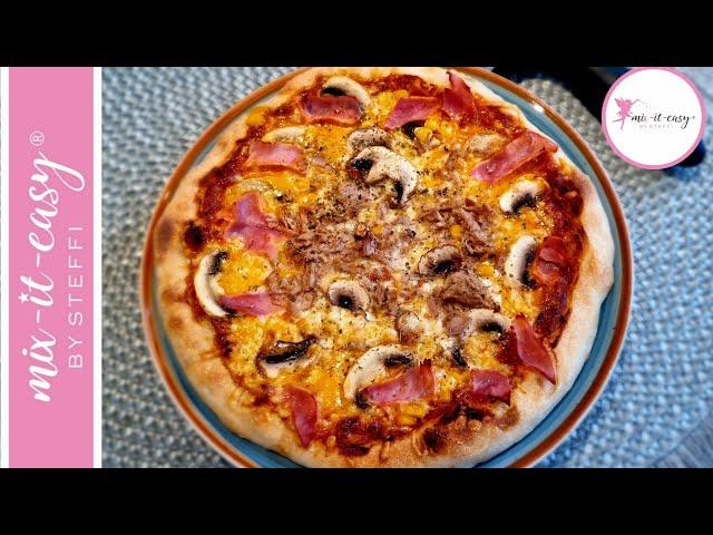 Die ALLERBESTE  Pizza vom Blaublech | G3Ferrari delizia | mix-it-easy by Steffi®