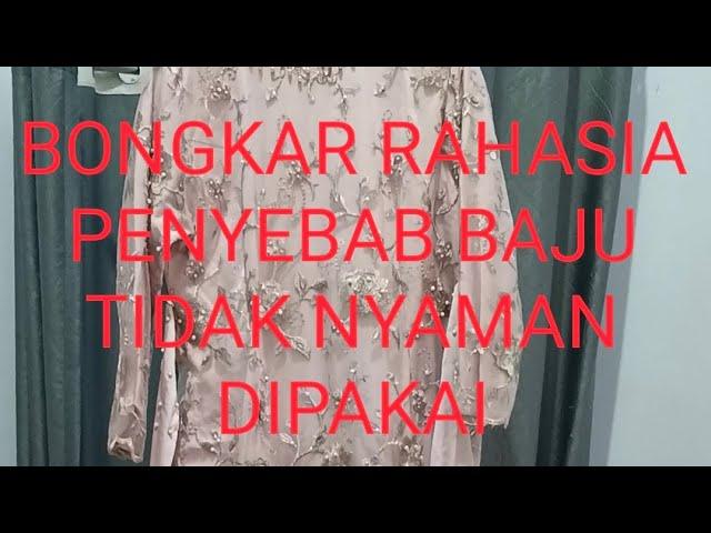 BONGKAR RAHASIA PENYEBAB POLA BAJU TIDAK NYAMAN DIPAKAI