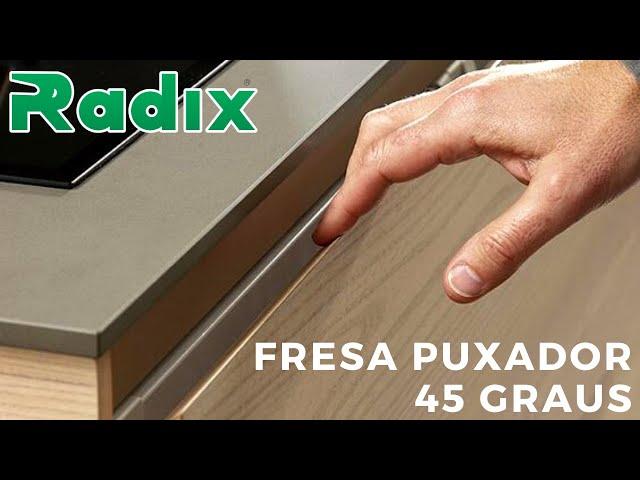 FRESA PUXADOR 45 GRAUS / CAVA - RADIX FERRAMENTAS