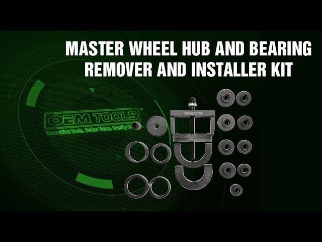 OEMTOOLS 27213 Master Wheel Hub and Bearing  Remover and Installer Kit