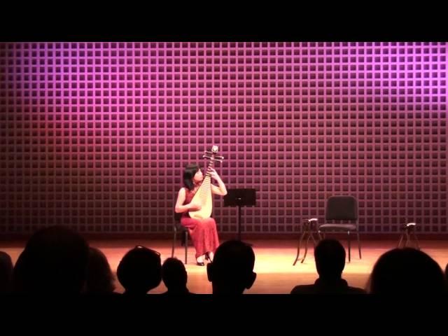 Dance of the Yi People, 彝族舞曲,陈一涵 Yihan Chen Pipa Solo Silk Trio at Bates 3/14/2014