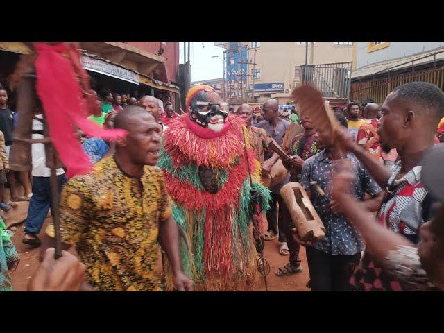 Masquerades Challenge Themselves In Nnewi ||Igbo Masquerades