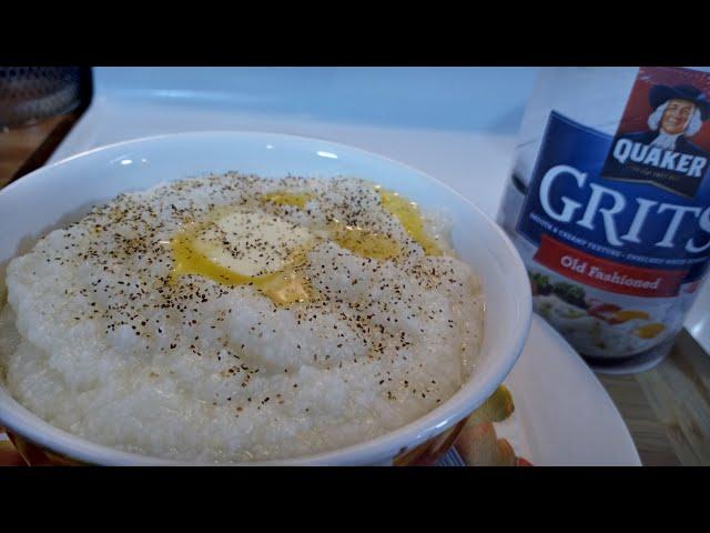 QUAKER 5 Minutes Grits | How To Make Creamy Grits