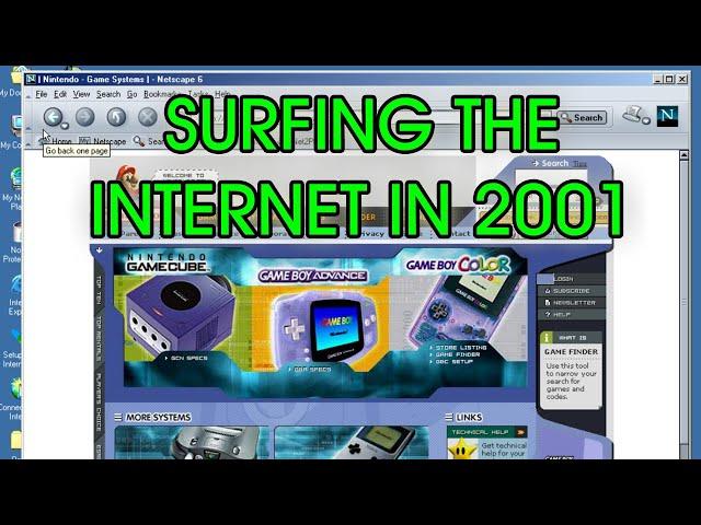 The Internet As It Was in 2001 - Old Websites