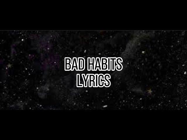 Bad Habits (Lyrics) Ed Sheeran | By Lyrics4You