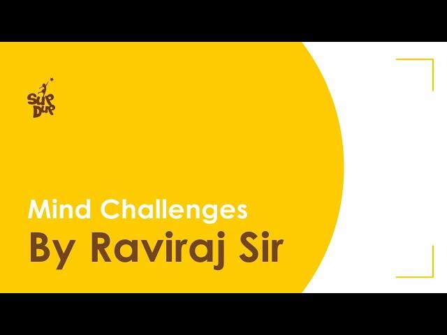 Mind Challenges For Kids | By Raviraj Sir | SupDup Kids