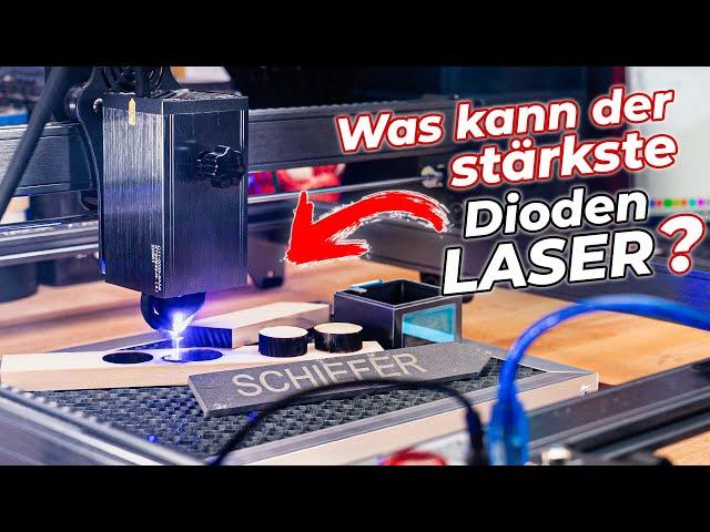 Atomstack X20 PRO | 20W Laser schneidet 12mm-Holz & Metall (2022 Test)