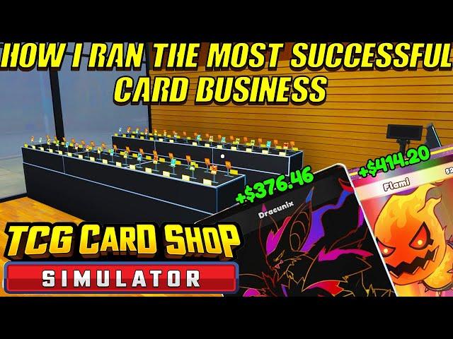 I ran a card shop that only sold cards I opened