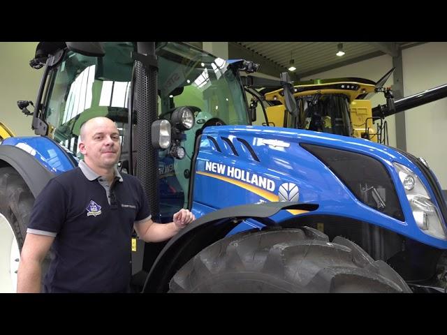 Die New Holland T5-Baureihe mit Auto Command und Dynamic Command