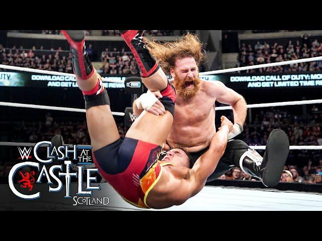 Sami Zayn vs. Chad Gable – Intercontinental Championship Match: Clash at the Castle 2024 highlights