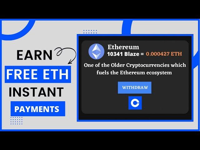 Free Ethereum Site - How To Earn Free Eth In 2022 (Instant PAYMENTS!)