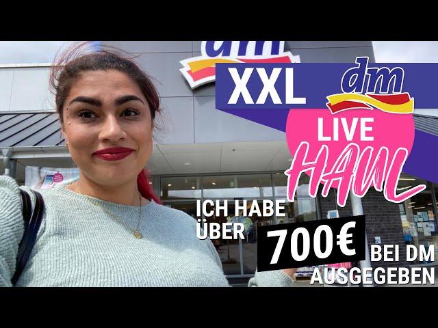 XXL DM Live Haul ! 700 Euro CIAO! So viel habe ich noch NIE in der Drogerie ausgegeben ! l Elanhelo