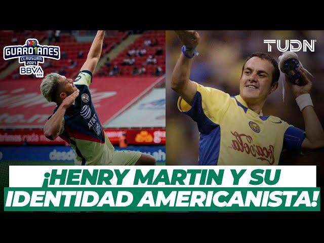 ¡Henry Martin emuló al 'Cuauh' con sus festejos y ENAMORÓ a la afición azulcrema! | TUDN