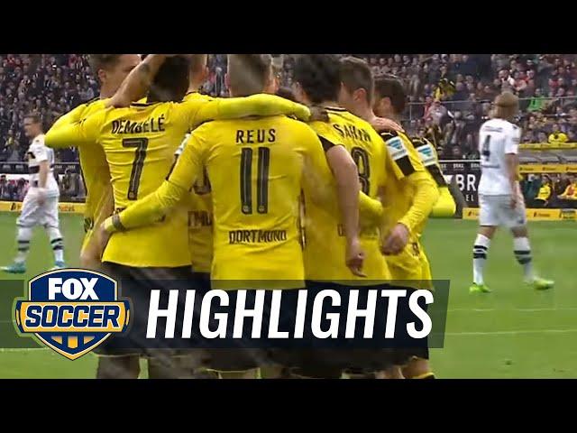 Marco Reus puts away penalty kick | 2016-17 Bundesliga Highlights