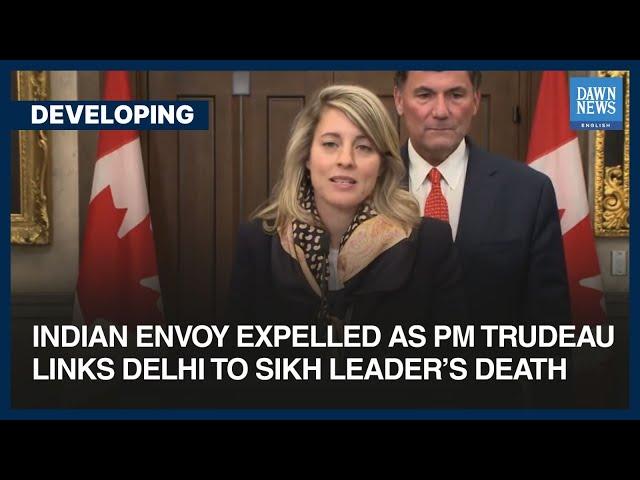 Canada Expels Indian Diplomat Over Sikh Leader Hardeep Singh Nijjar’s Death | Dawn News English