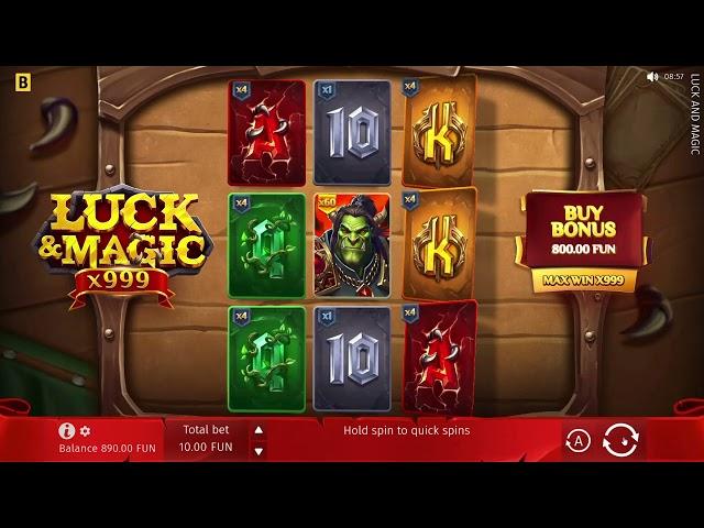 Luck & Magic Slot BGaming   Stake com   NEW GAME 8 11 2023 #cryptocasino #onlineslots #stake #slots