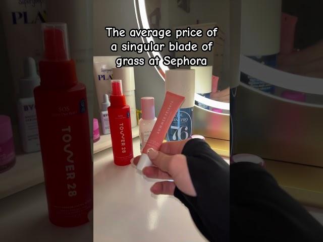 EVERYTHING IS SO MUCH $ #skincare #makeup #preppy  #makeup #skincare #funny #real #realateable