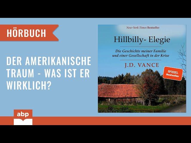 J. D. Vance. Hillbilly-Elegie.Die Geschichte meiner Familie und einer Gesellschaft... Hörbuch