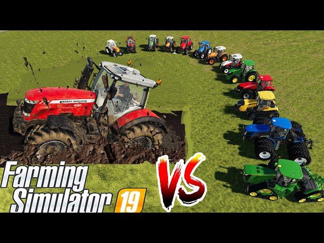 TRACTORS vs MUD vs RAMP : WHICH TRACTOR WILL WIN ?