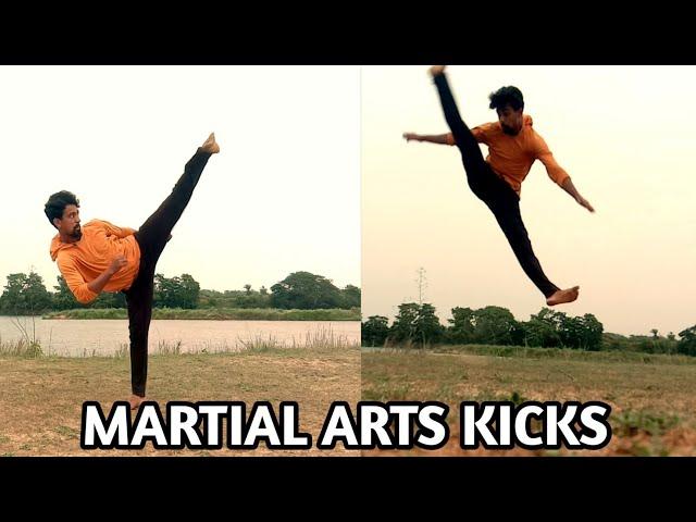 Martial Arts Basic Kicks For Beginners || flf martial arts academy